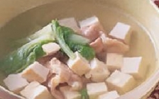 青菜豆腐汤(白菜豆腐汤)