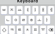 韩语键盘对照表(韩语对应键盘)